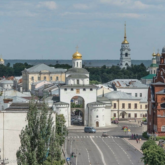 Владимир и Муром входят в первую десятку самых древних туристических городов России